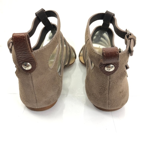 GIUSEPPE ZANOTTI  6.5 Suede Gladiator Sandal - Picture 4 of 8